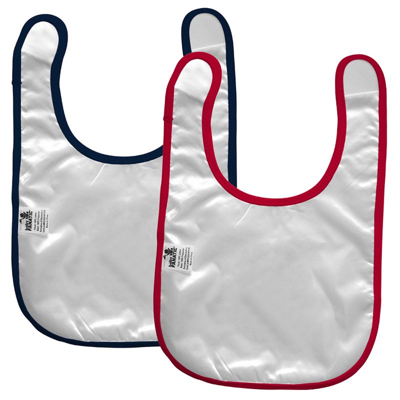 BabyFanatic Officially Licensed Unisex Baby Bibs 2 Pack - MLB Los Angeles Angels, 4 of 6