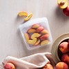 stasher Premium Silicone Reusable Food Storage Bags Lunch Starter Kit - Clear - 4pk - 2 of 4