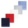 Hudson Baby Infant Boy Rayon from Bamboo Bib, Burp Cloth and Washcloth 10Pk, Red Blue, One Size - 3 of 4
