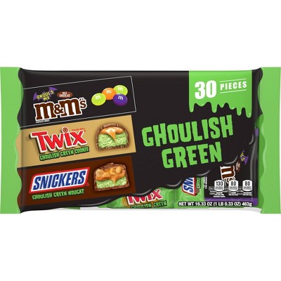 M&M's Ghoul's Mix Caramel Chocolate Halloween Candy, 10.2 Ounce