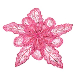 Unique Bargains Iron On Durable DIY Clothing Handmade Rhinestones Applique - 1 of 4