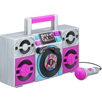 eKids LOL Surprise Karaoke Microphone and Boombox for Kids and Fans of LOL Toys - Multicolor (LL-115.EMV1OL)