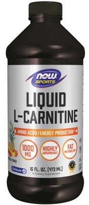 Carnitine Tropical Punch by Now Foods  -  16 oz Liquid