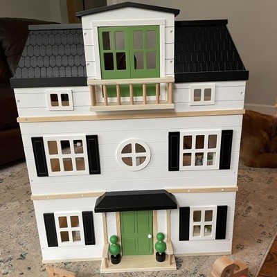Target Hearth & Hand with Magnolia Wood Doll House 3-story Row House NEW SEALED 