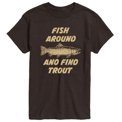 Men's - Instant Message - Fish Around Short Sleeve Graphic T-Shirt