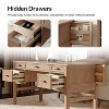 Zurina Modern 56 Rectangular Desk with Solid Wood Legs|HULALA HOME - 4 of 4