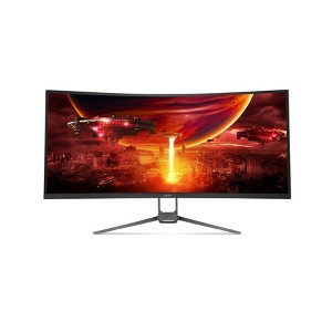 Acer Nitro Premium Gaming Monitor 34” Curved QHD 180Hz 1ms FreeSync  (DisplayPort, HDMI) - Black - Manufacturer Refurbished - 1 of 4