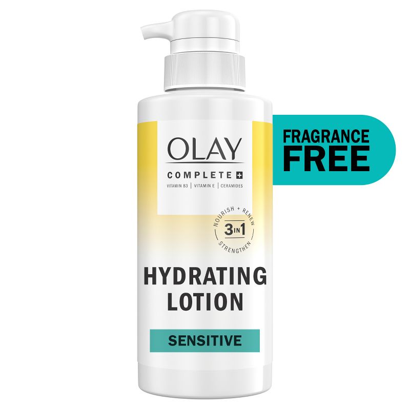 Olay Complete + Daily Hydrating Lotion - Fragrance Free - 10.1 fl oz, 1 of 11
