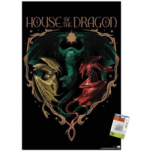 Trends International House of the Dragon: Season 2 - Dragons Unframed Wall Poster Prints - 1 of 4