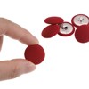 Unique Bargains Round Metal Sewing Cloth Covered Button 10 Pcs - 4 of 4