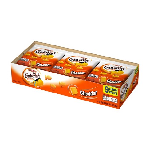 Pepperidge Farm Goldfish Cheddar Crackers 1oz 9ct Target