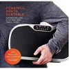 LifePro White Fitness Platform: Enhance Your Home Workouts with Our All-in-One Vibration Plate and Loop Bands - 4 of 4