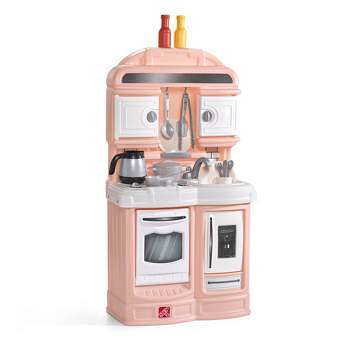 Step2 Fun with Friends Kitchen  Pink Kitchen with Realistic Lights & -  Jolinne