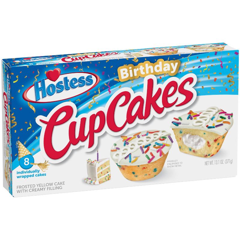 Hostess Birthday Cupcakes - 8ct/13.1oz., 5 of 14