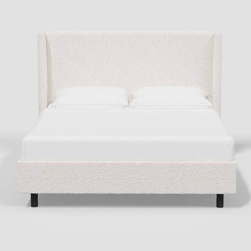 Antwerp Wingback Platform Bed in Boucle - Threshold™, 3 of 6