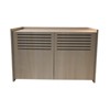 TIRAMISUBEST Cat Litter Box Enclosure Furniture Hidden Washroom Cabinet Large Cat Dog Proof End Table - 2 of 4