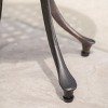 Lola 19" Cast Aluminum Side Table - Bronze - Christopher Knight Home - image 4 of 4