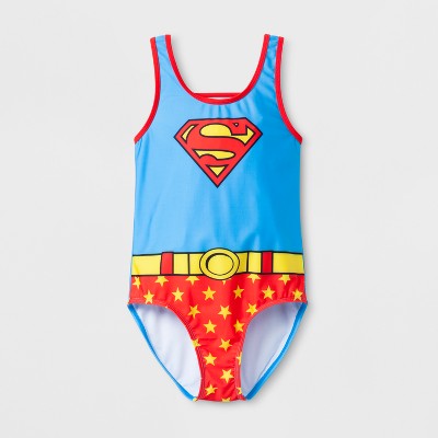 supergirl swimsuit girl