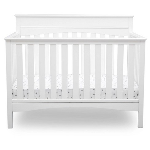 Delta Children Skylar 4 In 1 Convertible Crib Bianca White Target