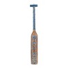 Olivia & May 47"x6" Wood Paddle Beach House Sign Wall Decor with Blue Accents and Rope Detail Brown: Nautical Canoe Decor - 2 of 4
