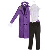 HalloweenCostumes.com Adult Purple Rock Legend Costume Mens, Famous Rockstar Artist Musician Love Halloween Outfit - 3 of 4