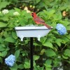 Good Directions 33" Splish-Splash Bird Bath - Bronze & White - 3 of 4