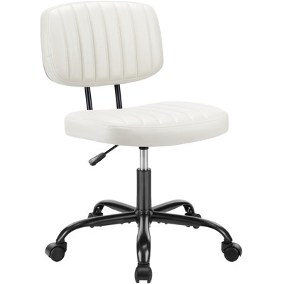 DOMETOUR Adjustable Height 360° Rolling Swivel Computer Task Chair without Arm