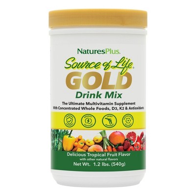 Source Of Life Gold Drink Mix by Nature's Plus  -  1.2 lb Powder