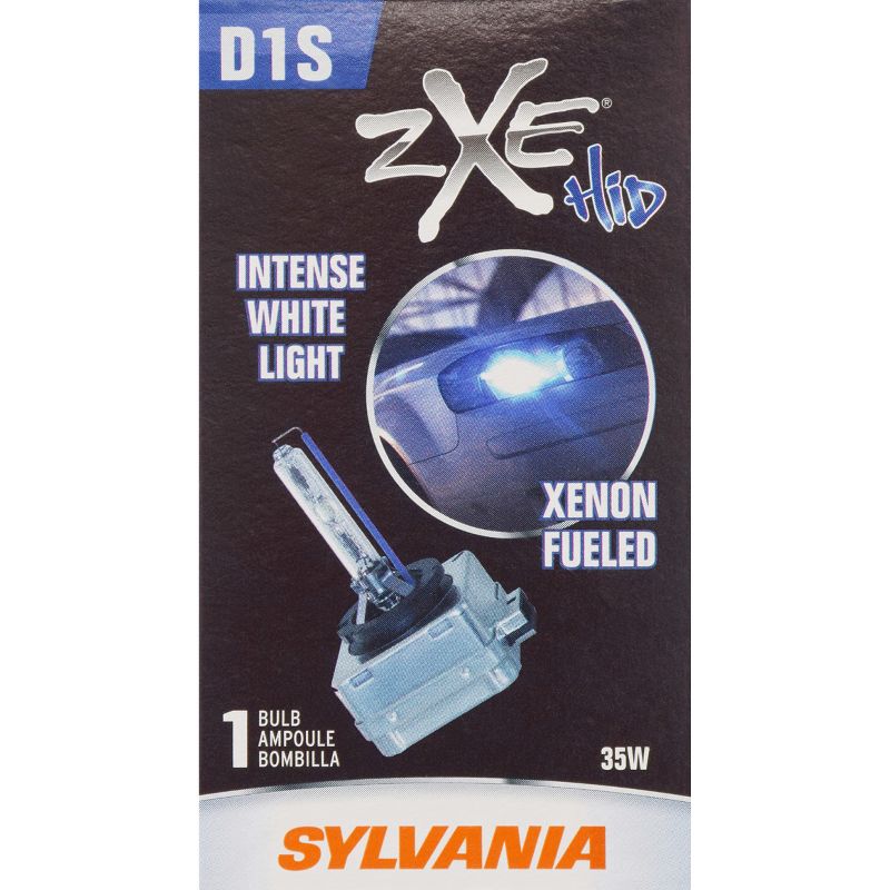 SYLVANIA D1S zXe High Intensity Discharge (HID) Headlight Bulb (Contains 1 Bulb), 1 of 7