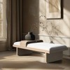 Meridian Furniture,Arlington Chenille Fabric Bench - 2 of 4