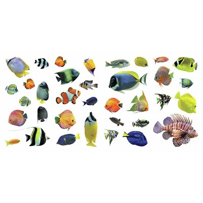 Tropical Fish Peel and Stick Wall Decal - RoomMates