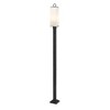 Sana Outdoor Aluminum Fixture - 3 Bulbs, Dimmable, Wet Rated, 120.25" Tall, Matte Black - 2 of 4