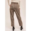Women's PLAID TROUSERS WITH POCKETS - Hem & Thread - 3 of 4