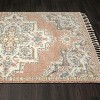 Luxe Weavers Medallion Southwestern Fringe Area Rug - 4 of 4