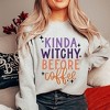Simply Sage Market Women's Graphic Sweatshirt Kinda Witchy Before Coffee - 2 of 4