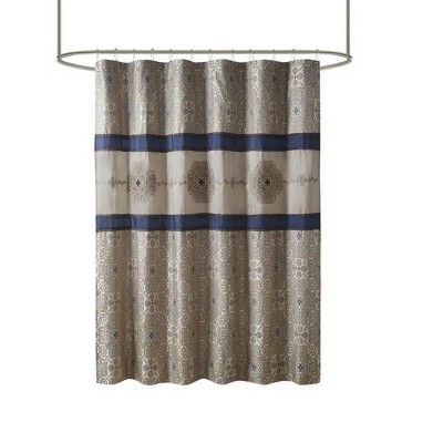 LunaLulinlk Embroidered Shower Curtain