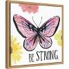Amanti Art Beautiful Butterfly I by Sara Zieve Miller Canvas Wall Art Print Framed 16-in. x 16-in. - 3 of 4