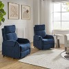 Set of 2 Miriam Upholstered Lift Assist Power Recliner Chair for Elderly| ART OF LIVING DESIGNS - 2 of 4