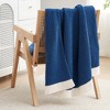 Amelie Home Reversible Chenille Knit Throw Blanket – Soft, Lightweight & Cozy - 3 of 4