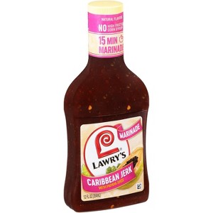 Lawry's Caribbean Jerk with Papaya Juice Marinade, 12 fl oz (Pack of 6) - 1 of 3