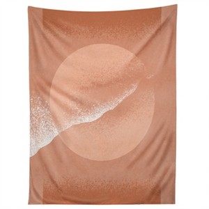 Lola Teracotta Minimalistic Teracotta Grainy Tapestry - Society6 - 1 of 3