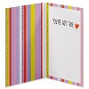 Carlton Cards Thinking of You Card for Friends Keep Rolling on Roller Skates - 2 of 4