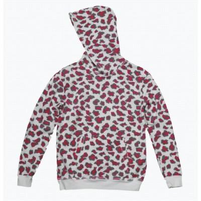 Girl Leopard Oversized Pullover - t2love