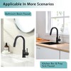 JUJABU Pull-Down Kitchen Sink Faucet with Sprayer - 3 of 4