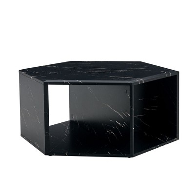 NicBex Hexagon Coffee Table with Multi-Hole Design,Side Center Table for Living Room,Bedroom