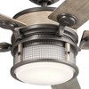 Kichler Lighting Ahrendale 1 - Light Ceiling Fan in  Anvil Iron - 3 of 4