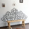 Ragnatela Large Metal Wall Art - Oversized Abstract Home Living Room Decor - 4 of 4