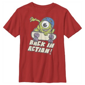 Boy's Monsters Inc Mike Back in Action T-Shirt - 1 of 4