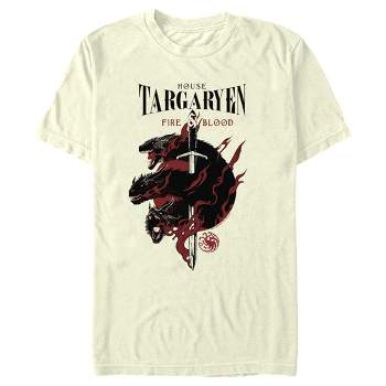 Men's Game of Thrones House Targaryen's Dragons T-Shirt