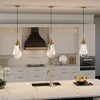 Hudson and Canal 8.63" Wide Pendant with Glass Shade - 4 of 4